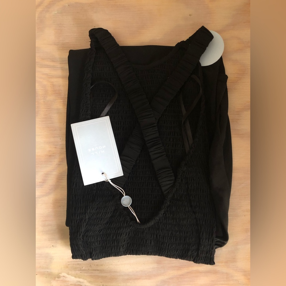 Hill House Black Mini Dress - Picture 9 of 9